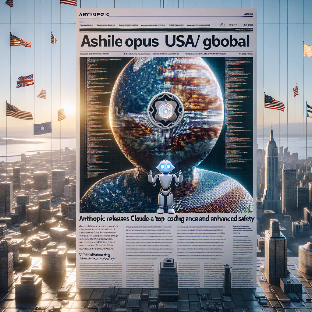 Anthropic Releases Claude 4 AI Models, Claiming Top Coding Performance and Enhanced Safety