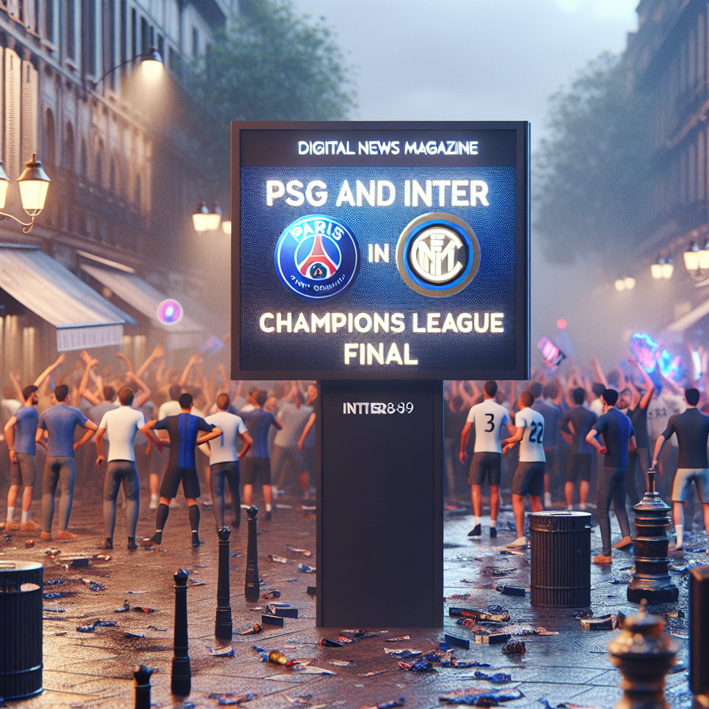PSG and Inter Set to Clash in Champions League Final