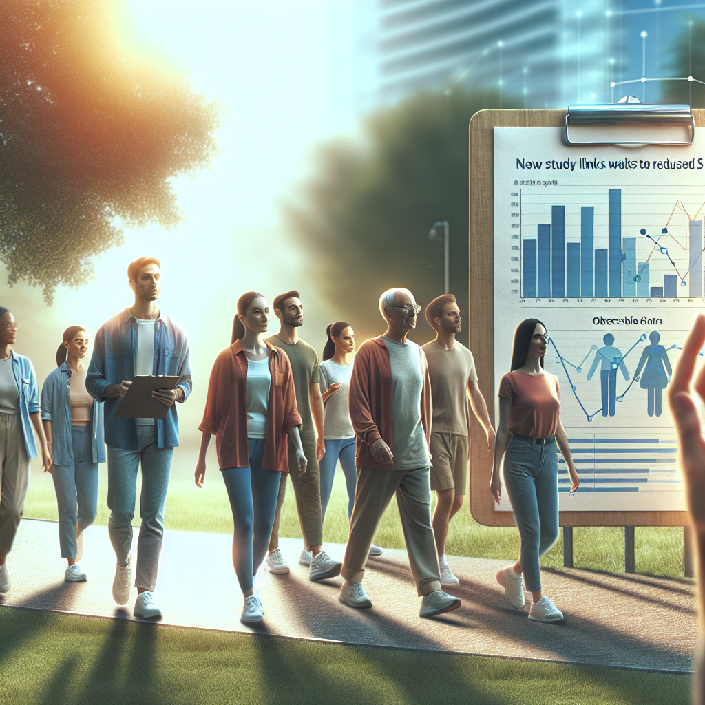 New Study Links Daily Walks to Reduced Stress
