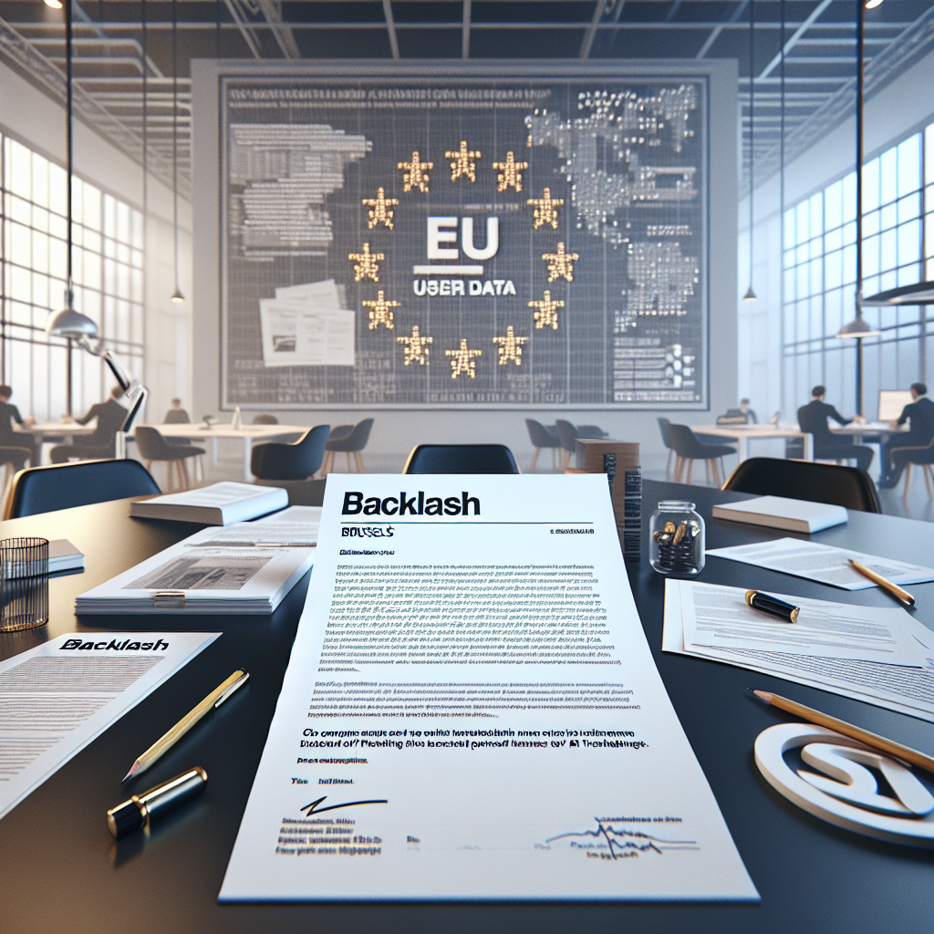 Meta Faces Backlash Over EU User Data for AI Training