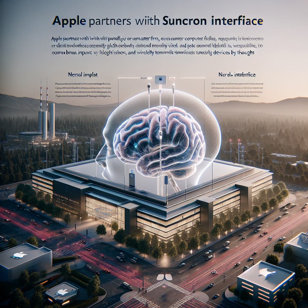 Apple Partners with Synchron on Brain Interface to Control Devices by Thought