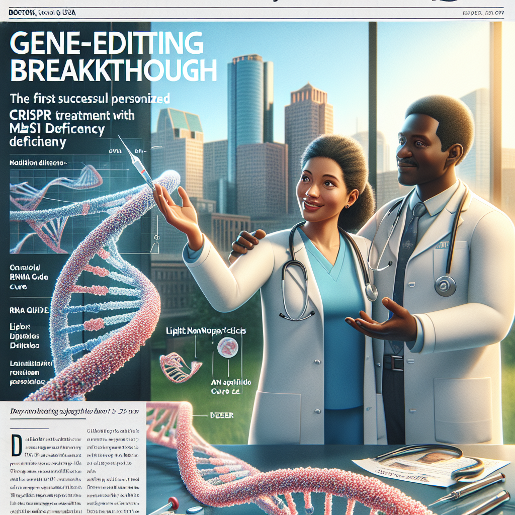 Gene-Editing Breakthrough Cures Infant’s CPS1 Deficiency in World First