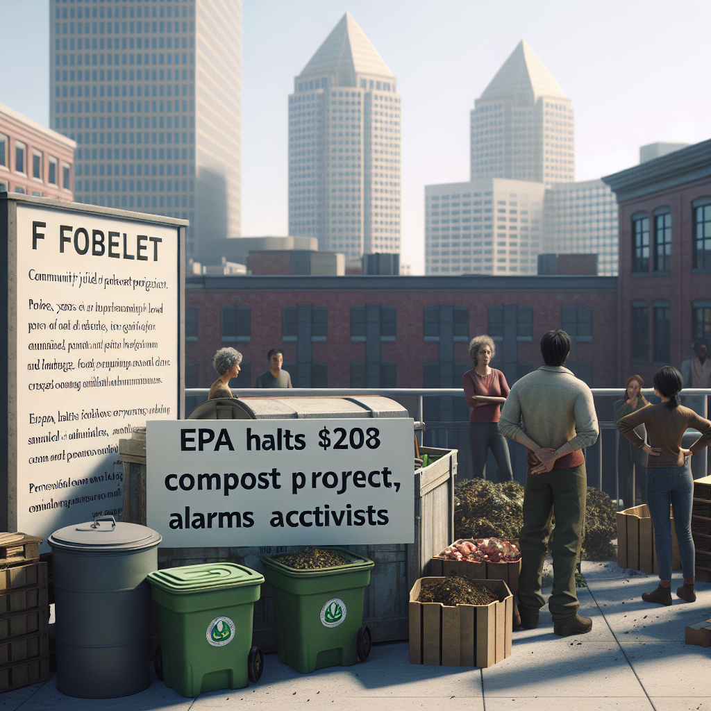 EPA Halts $18 Million Compost Project, Alarms Activists