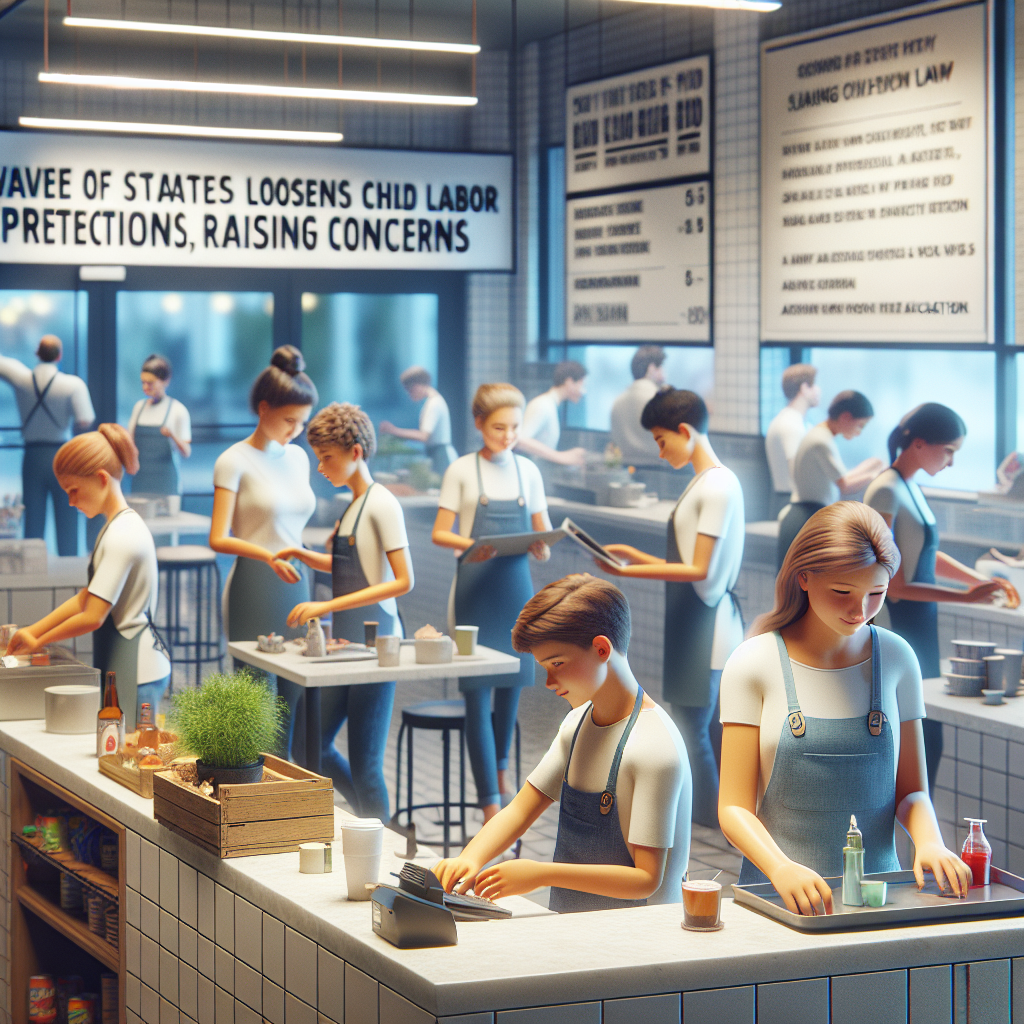 Wave of States Loosens Child Labor Protections, Raising Concerns