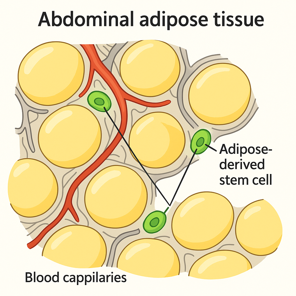 Middle-Age Weight Gain Tied to Hyperactive Stem Cells in Belly Fat