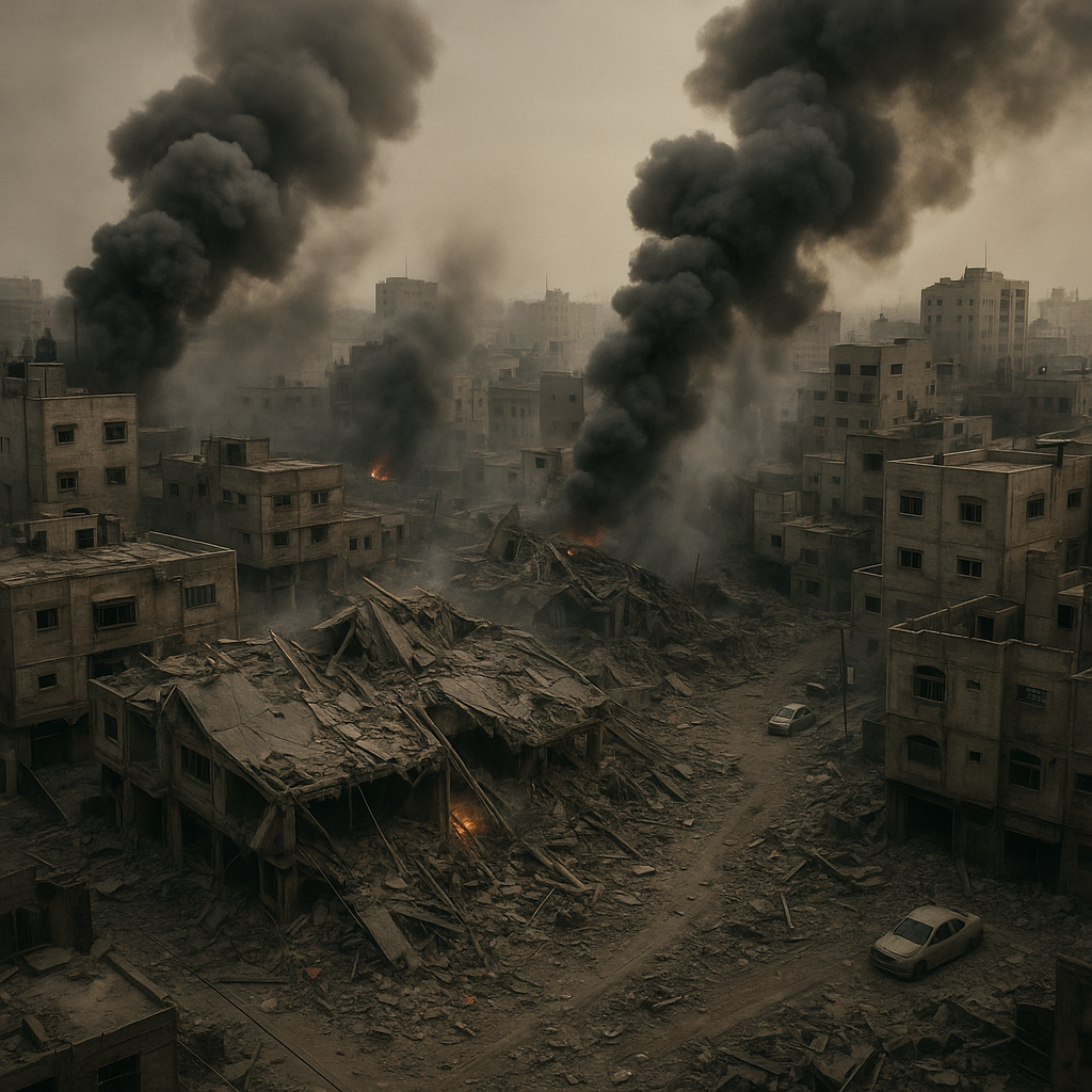 Deadliest Gaza Strikes Yet Push Palestinian Toll Above 53,000