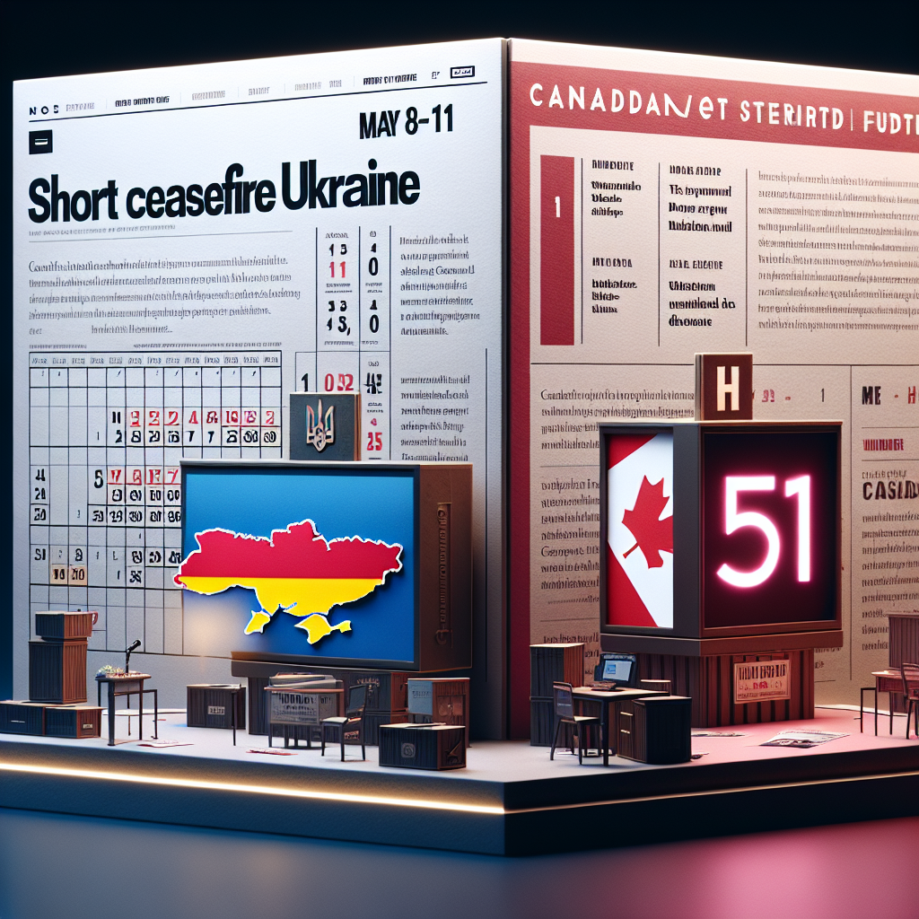 Short Ceasefire in Ukraine, Canadian Vote Sparks Uncertain Futures