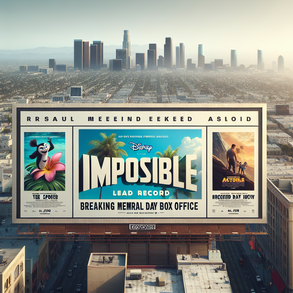 Disney’s “Lilo & Stitch” and Tom Cruise’s “Mission: Impossible” Lead Record-Breaking Memorial Day Box Office