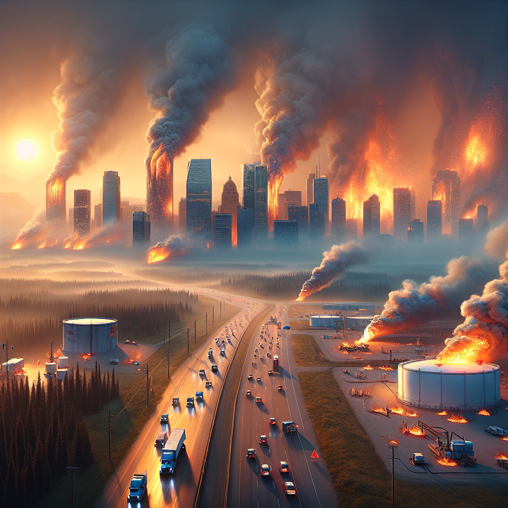 Early Season Canadian Wildfires Force Mass Evacuations, Disrupt Energy Output