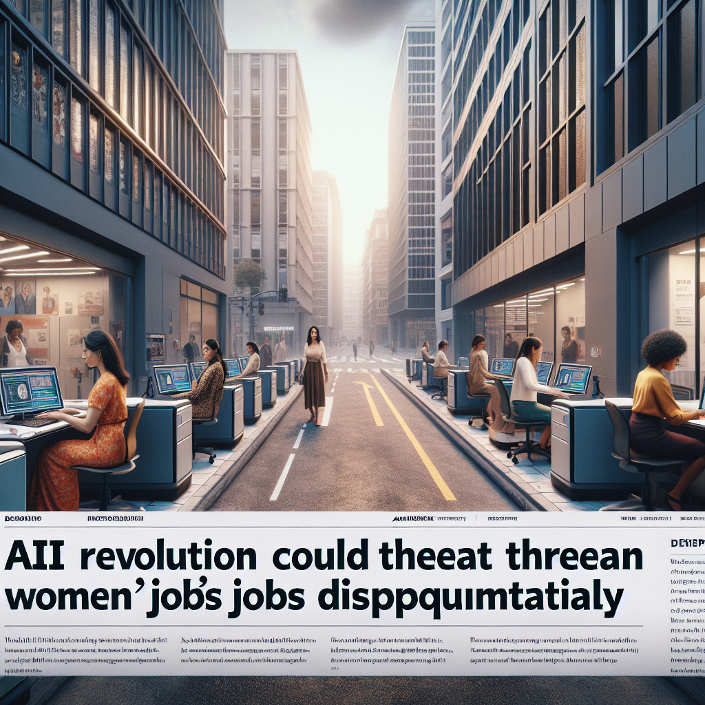 AI Revolution Could Threaten Women’s Jobs Disproportionately