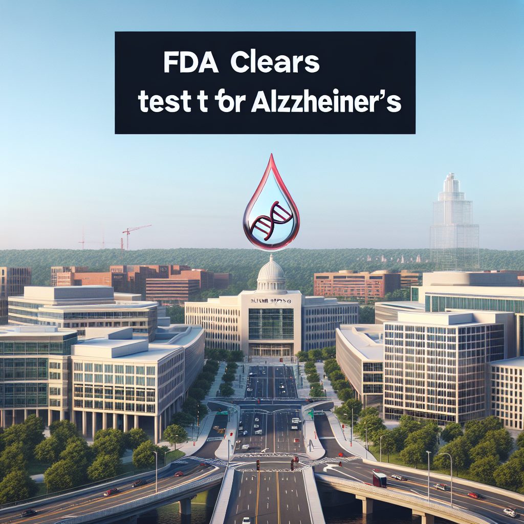 FDA Clears First Blood Test for Alzheimer’s Disease Detection