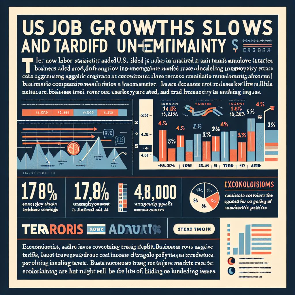 US Job Growth Slows Amid Tariff Uncertainty