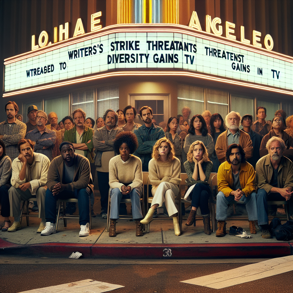 Hollywood Writers’ Strike Threatens Diversity Gains in TV
