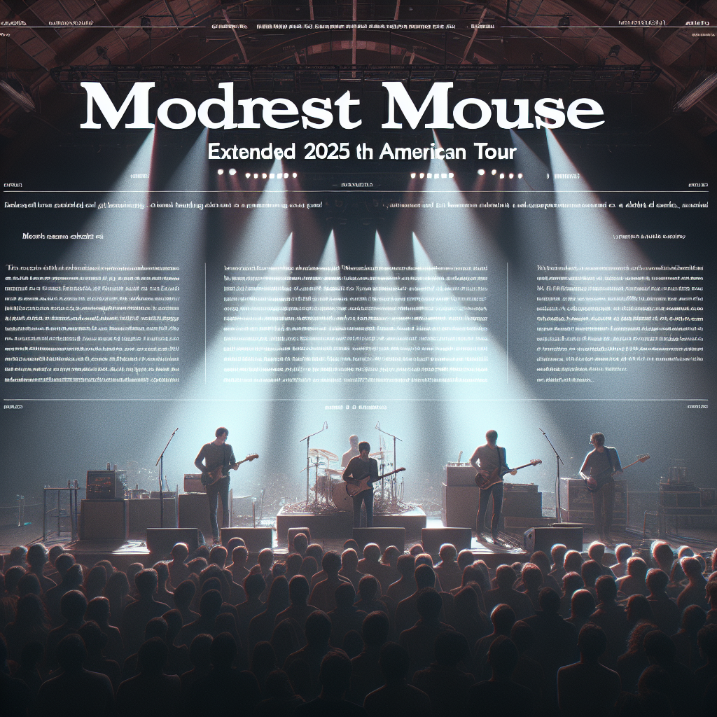 Modest Mouse Announces Extended 2025 North American Tour with Built to Spill on Select Dates