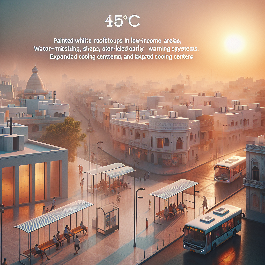 Blasting Heat in India Spurs Cool Innovations: White Paint and Mist Sprayers Beat the Heat in Ahmedabad