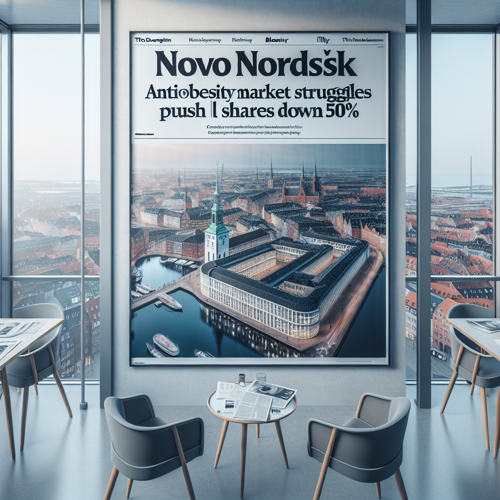 Novo Nordisk Antiobesity Market Struggles Push Shares Down 50%
