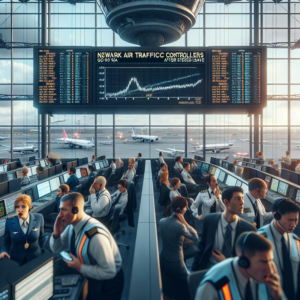 Newark Air Traffic Controllers Go on Stress Leave After Near-Disaster