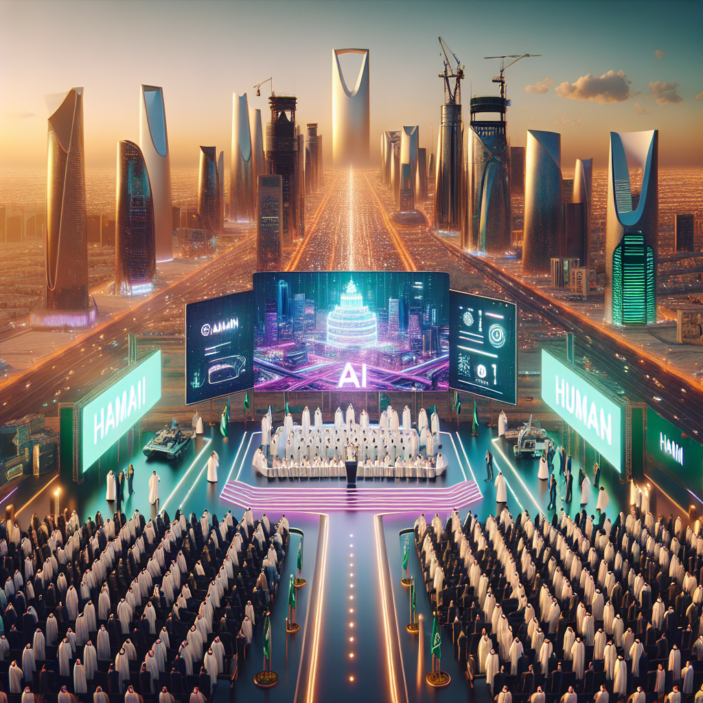 Saudi Arabia Launches $ billions AI Venture as Tech Titans Visit Riyadh