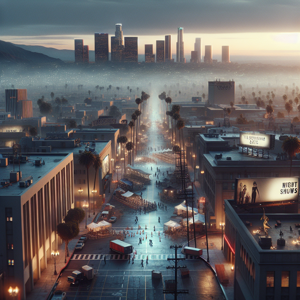 Writers’ Strike Halts Hollywood Productions and Late-Night Shows