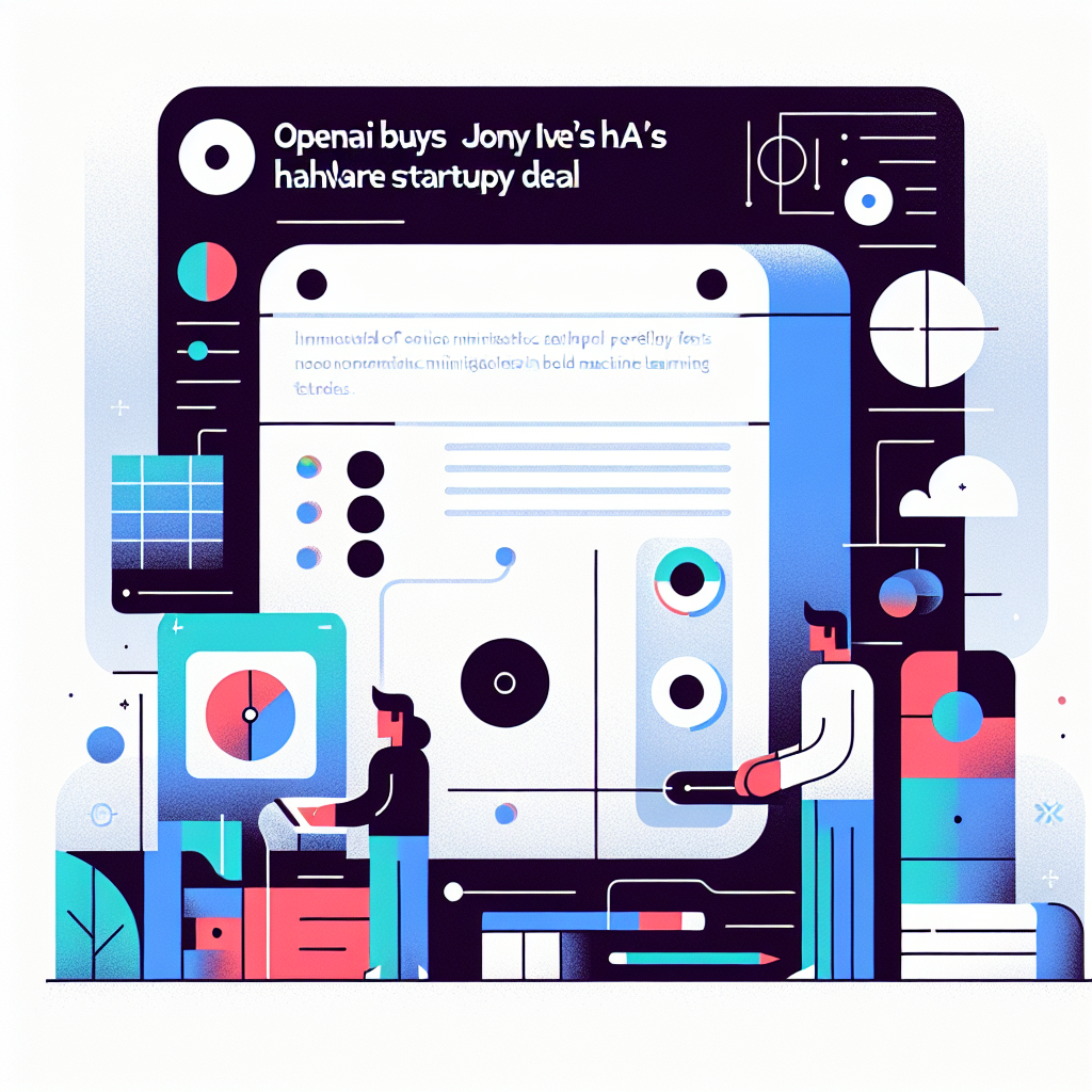 OpenAI Buys Jony Ive’s AI Hardware Startup in Bold $6.5B Deal