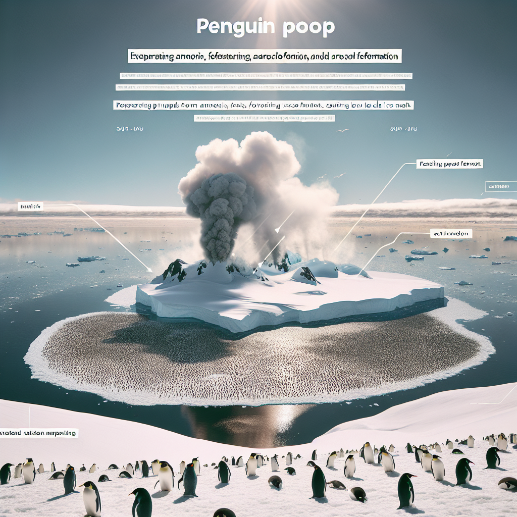 Penguin poop may help cool the planet