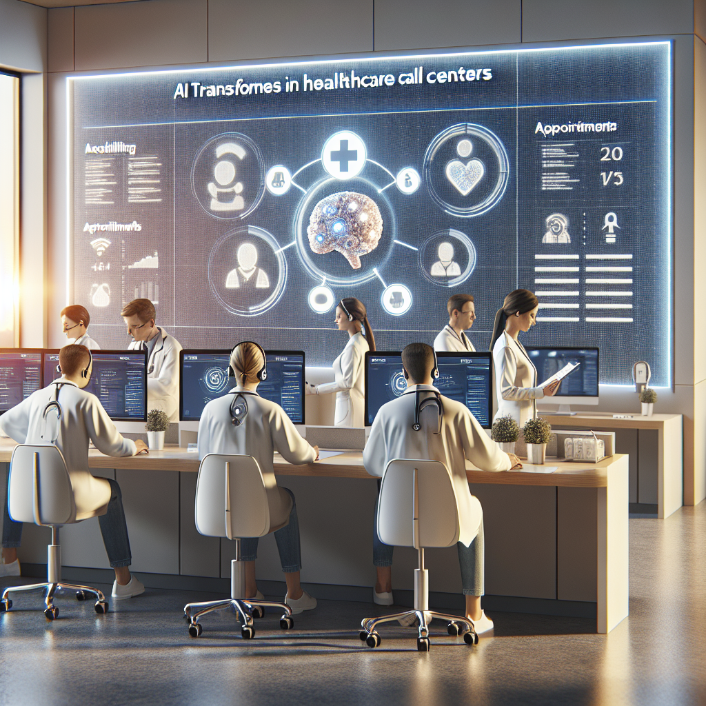 AI Transforms Patient Interaction in Healthcare Call Centers and Scheduling