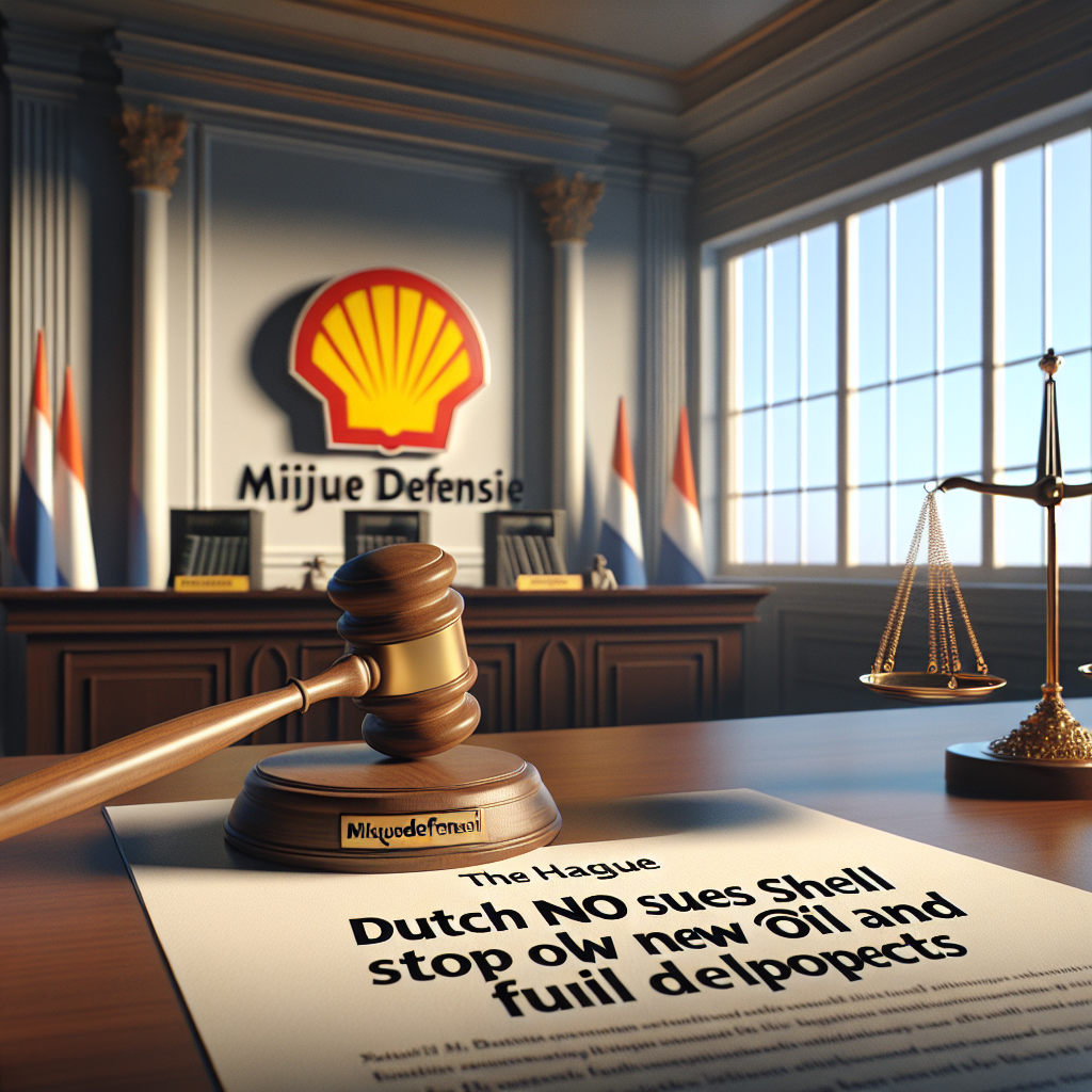 Dutch NGO Sues Shell to Stop New Oil and Gas Projects