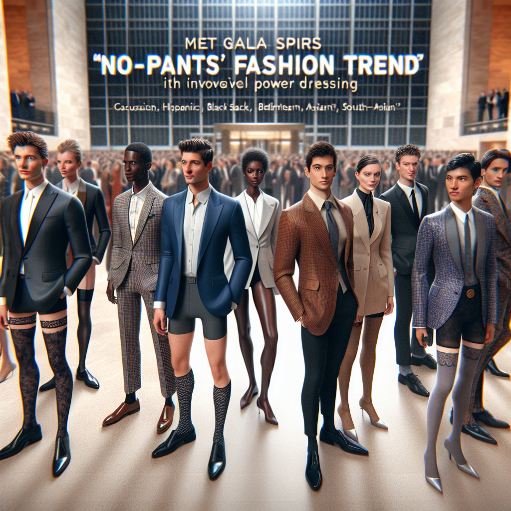 Met Gala Spurs ‘No-Pants’ Fashion Trend