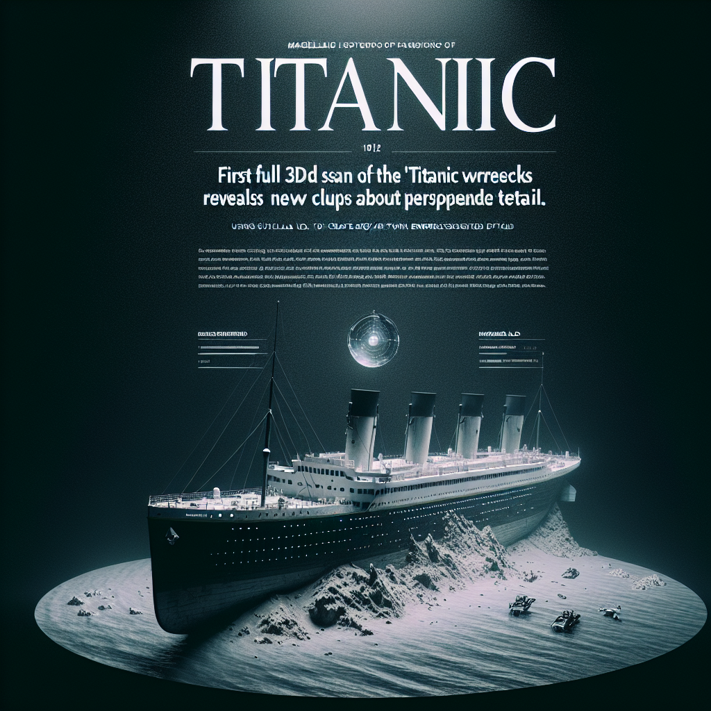 First Full 3D Scan of Titanic Reveals New Clues About 1912 Disaster