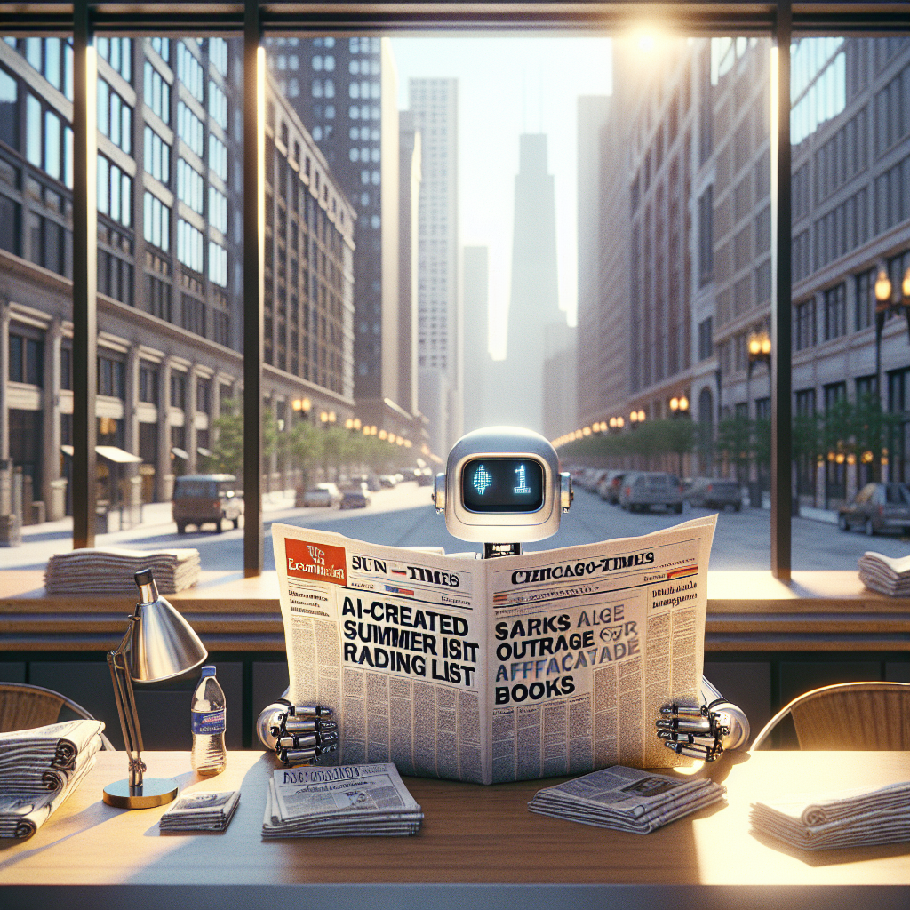 AI-Created Summer Reading List Sparks Outrage Over Fabricated Books