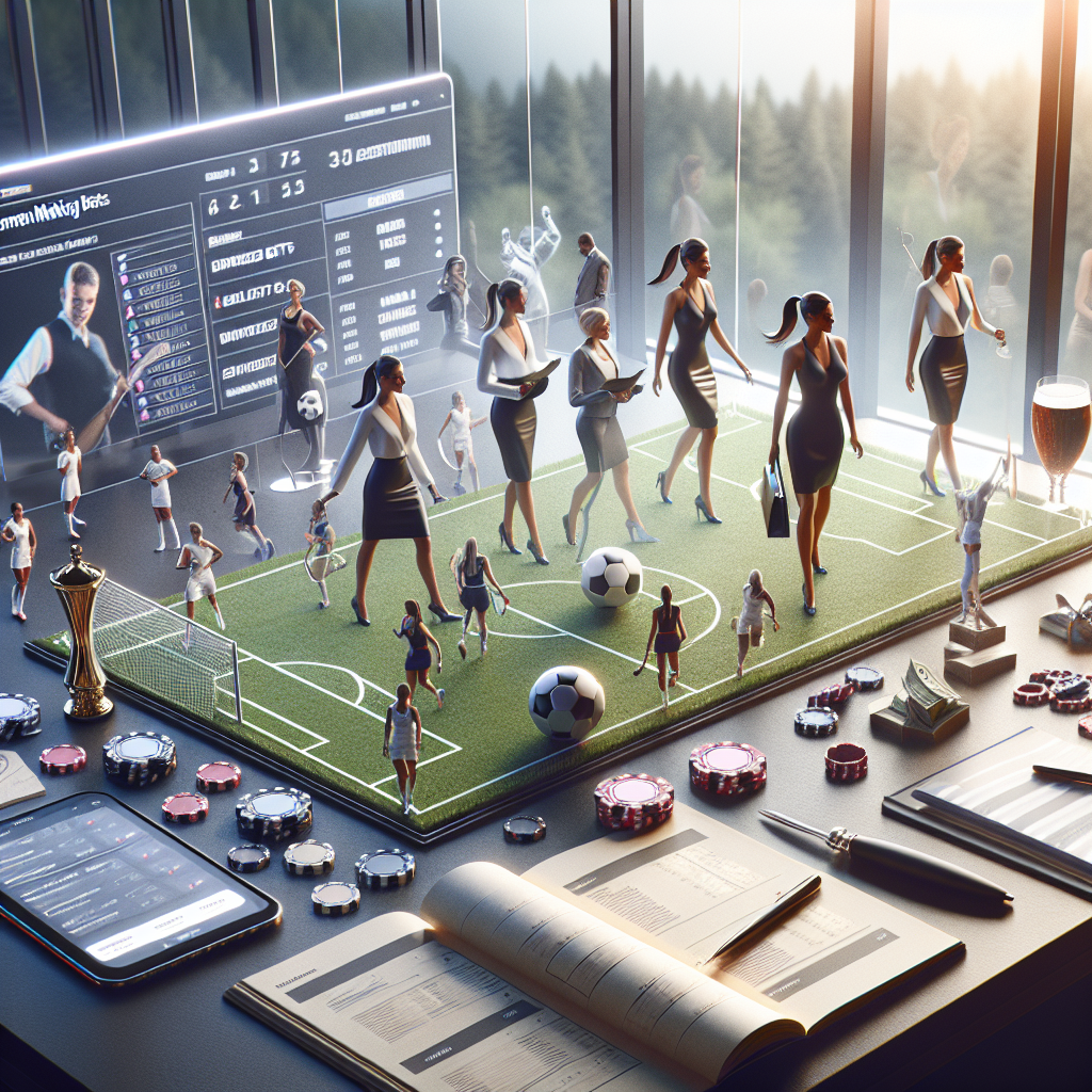 Women Making Bets: Sports Betting Sees Surge in Female Fans and Initiatives to Engage Them