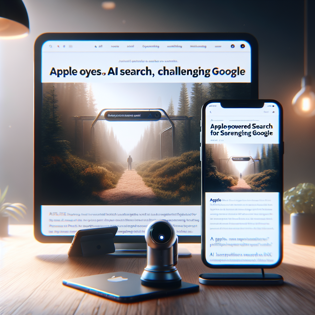 Apple Eyes AI Search for Safari, Challenging Google