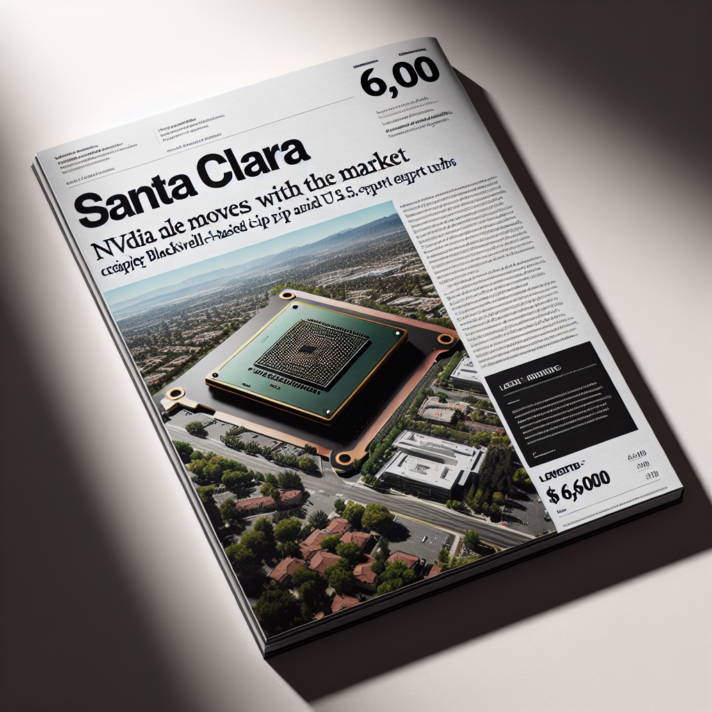 Nvidia Reportedly Developing Cheaper Blackwell AI Chip for China Amid U.S. Export Curbs
