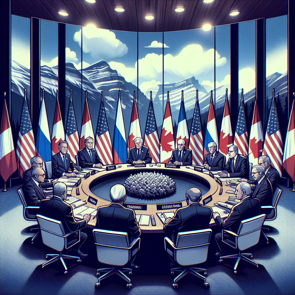 G7 Finance Chiefs Vow to Tackle Global Imbalances and Weigh New Russia Sanctions
