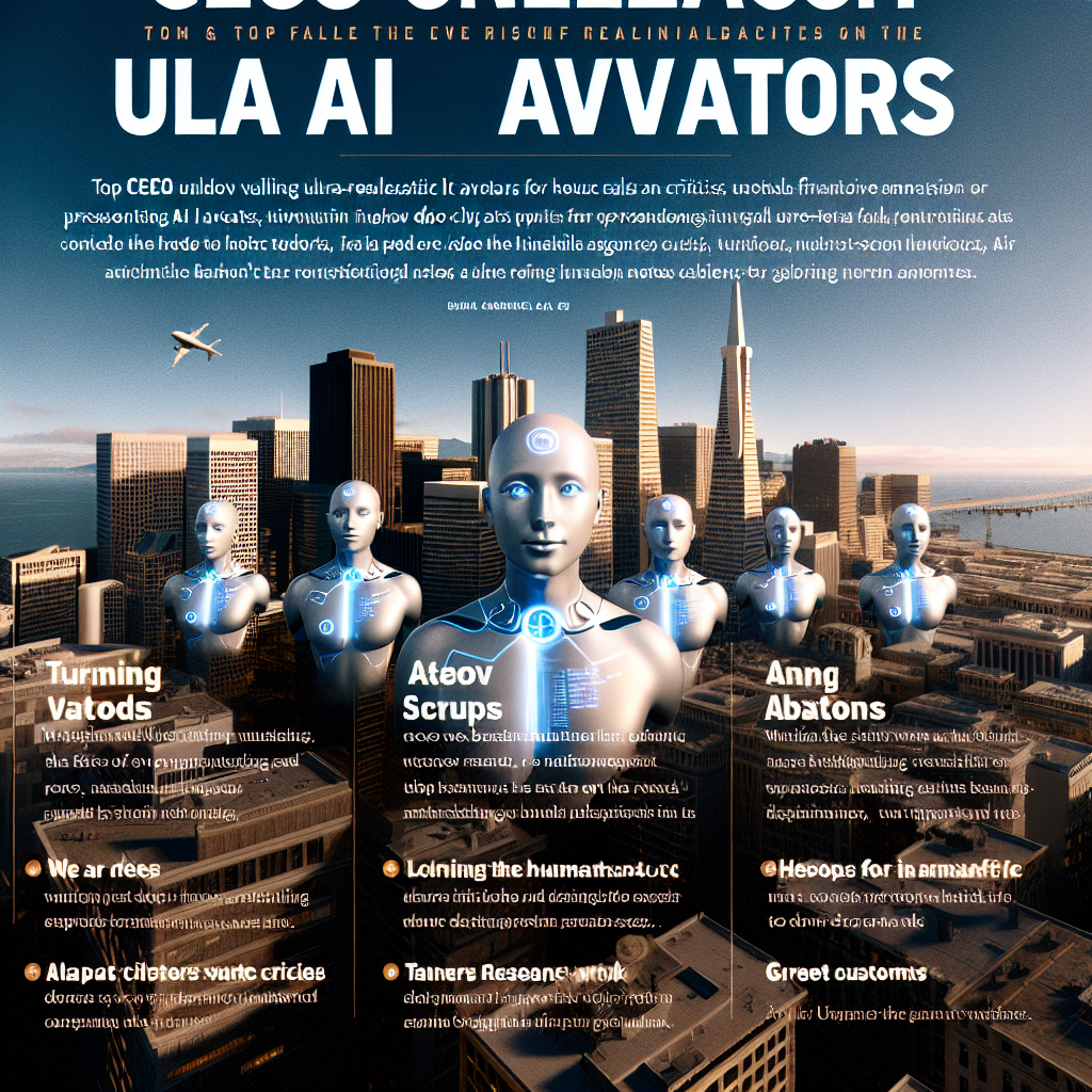 CEOs unleash ultra-realistic AI avatars