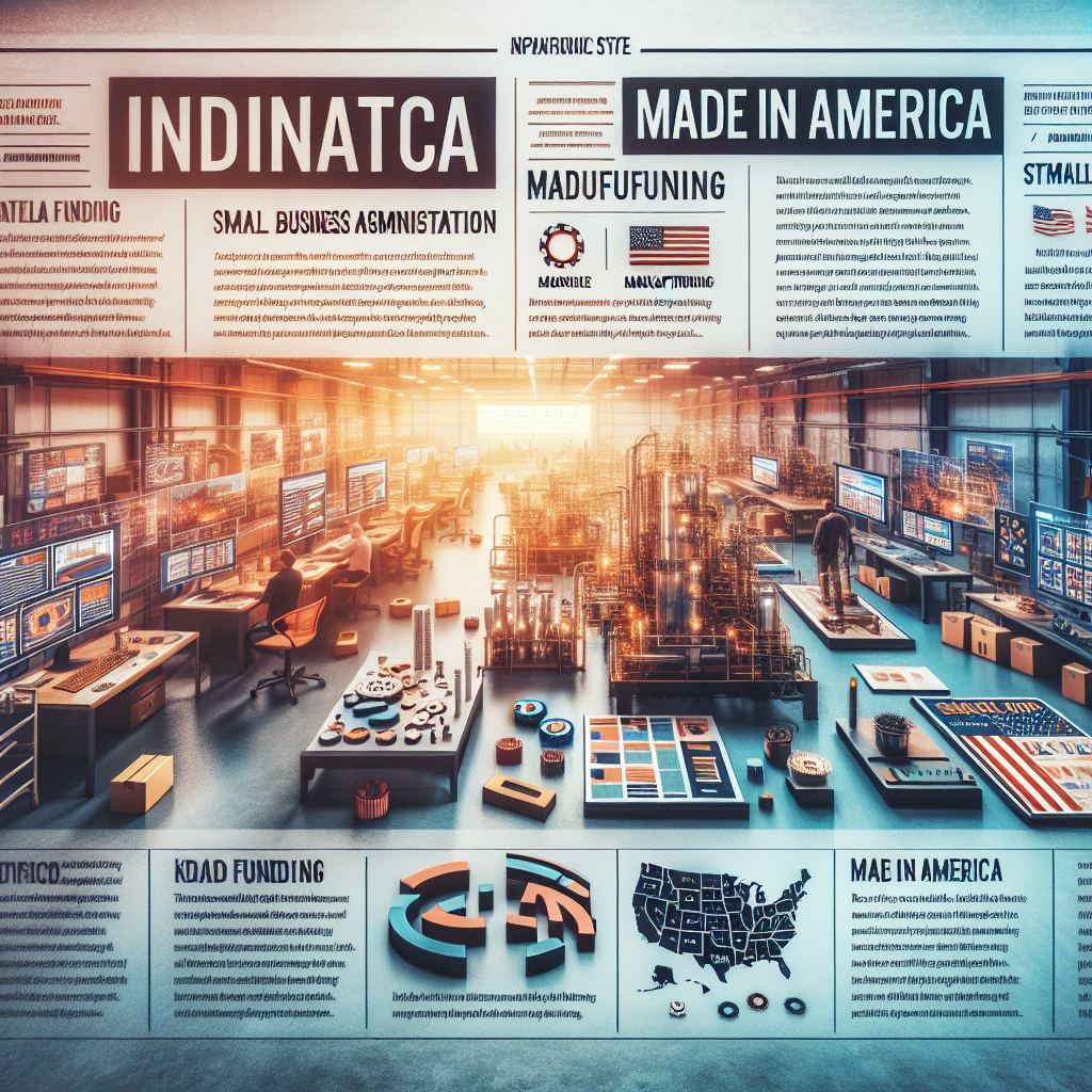 Small Business Administration Boosts Manufacturing Funding Efforts