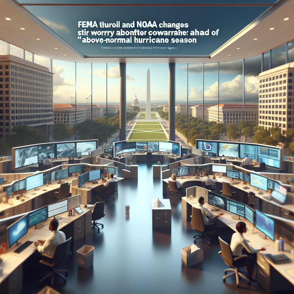 FEMA Turmoil and NOAA Changes Stir Worry Ahead of “Above-Normal” Hurricane Season