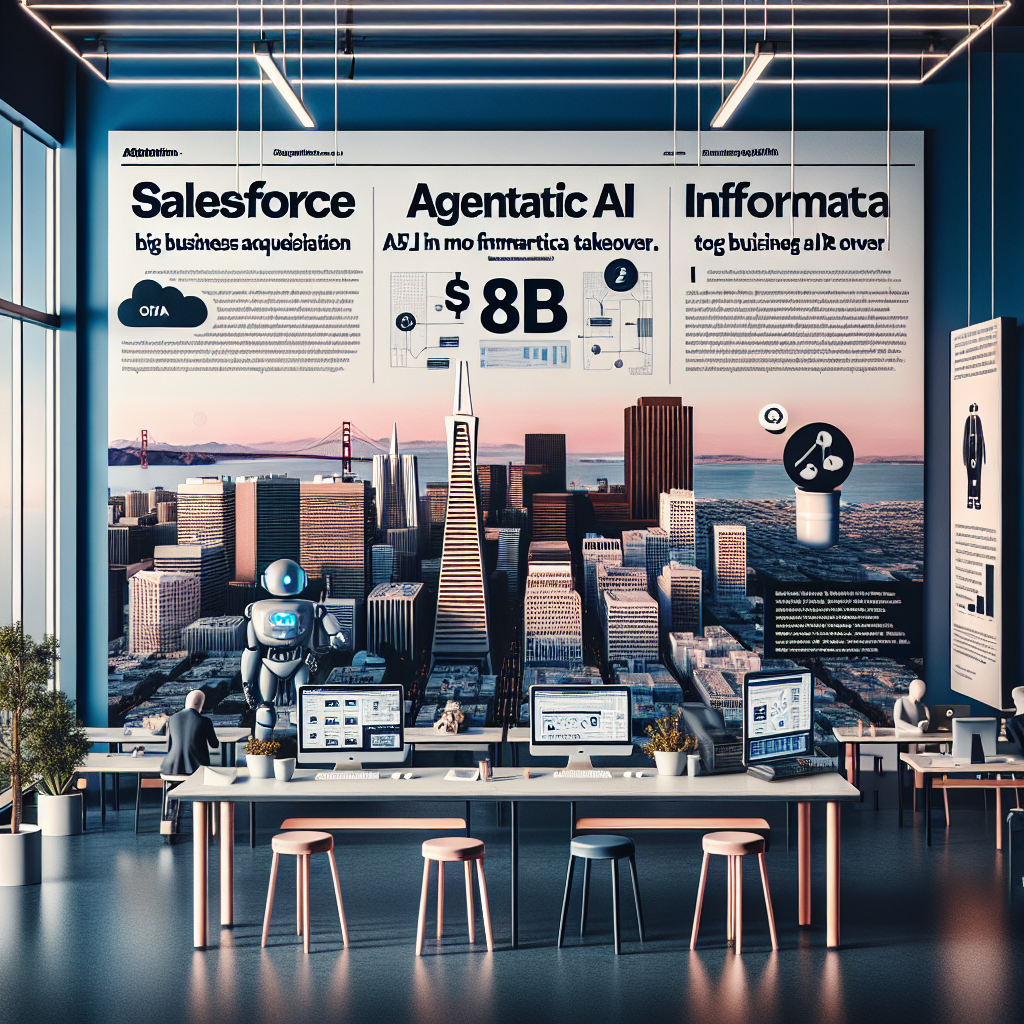 Salesforce Boosts Bet on Agentic AI With $8B Informatica Takeover