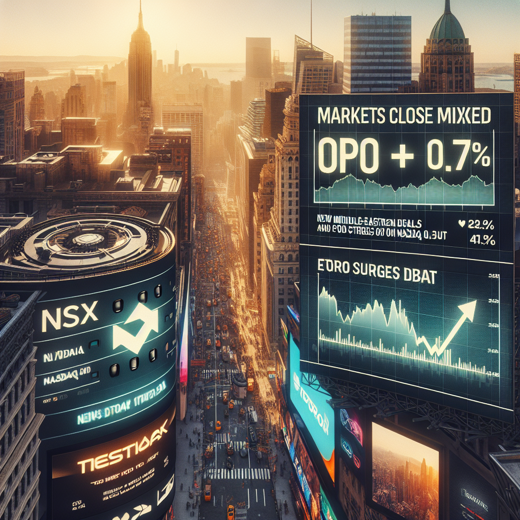 Markets Close Mixed as Tech Drives Nasdaq, eToro Surges on Nasdaq Debut