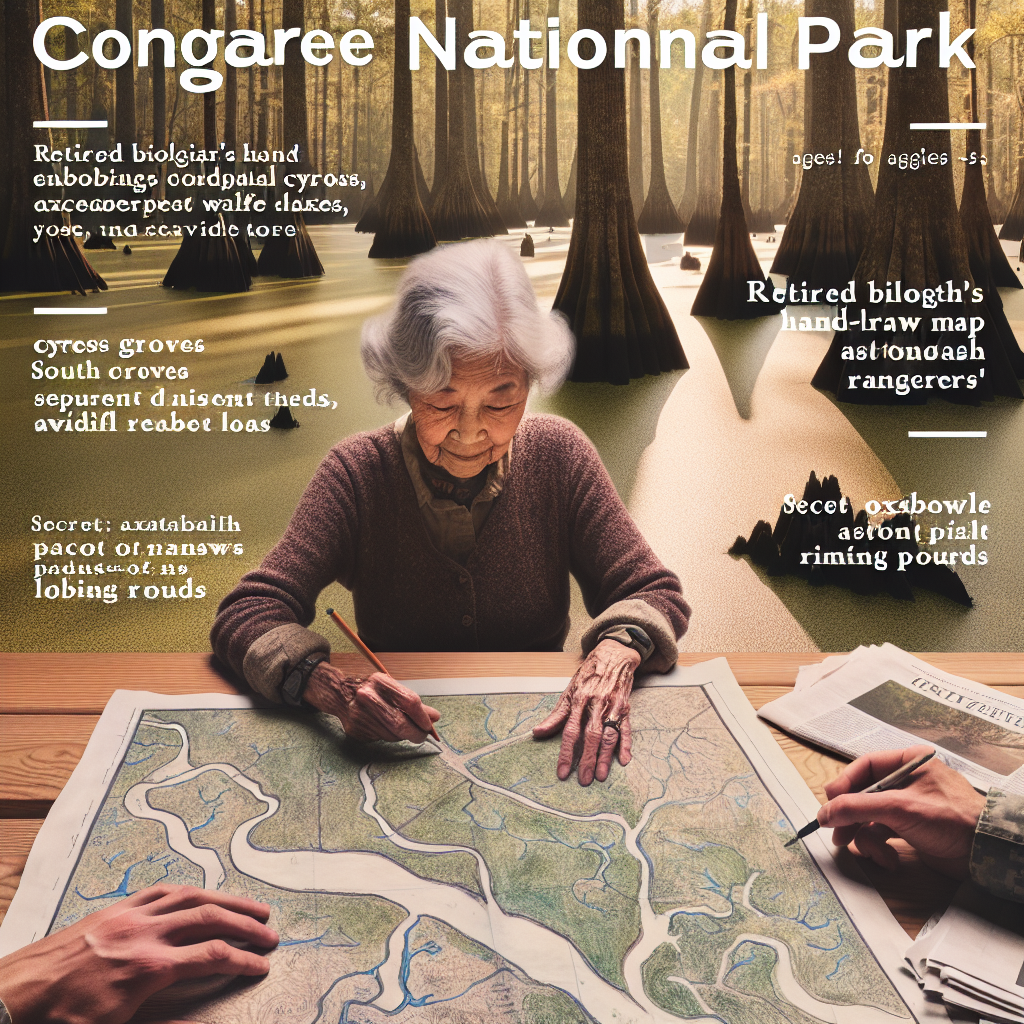 Retired Biologist’s Hand-Drawn Swamp Map Astounds Rangers