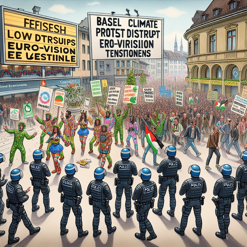 Basel Climate Law Protest Disrupts Eurovision, Highlights Tensions