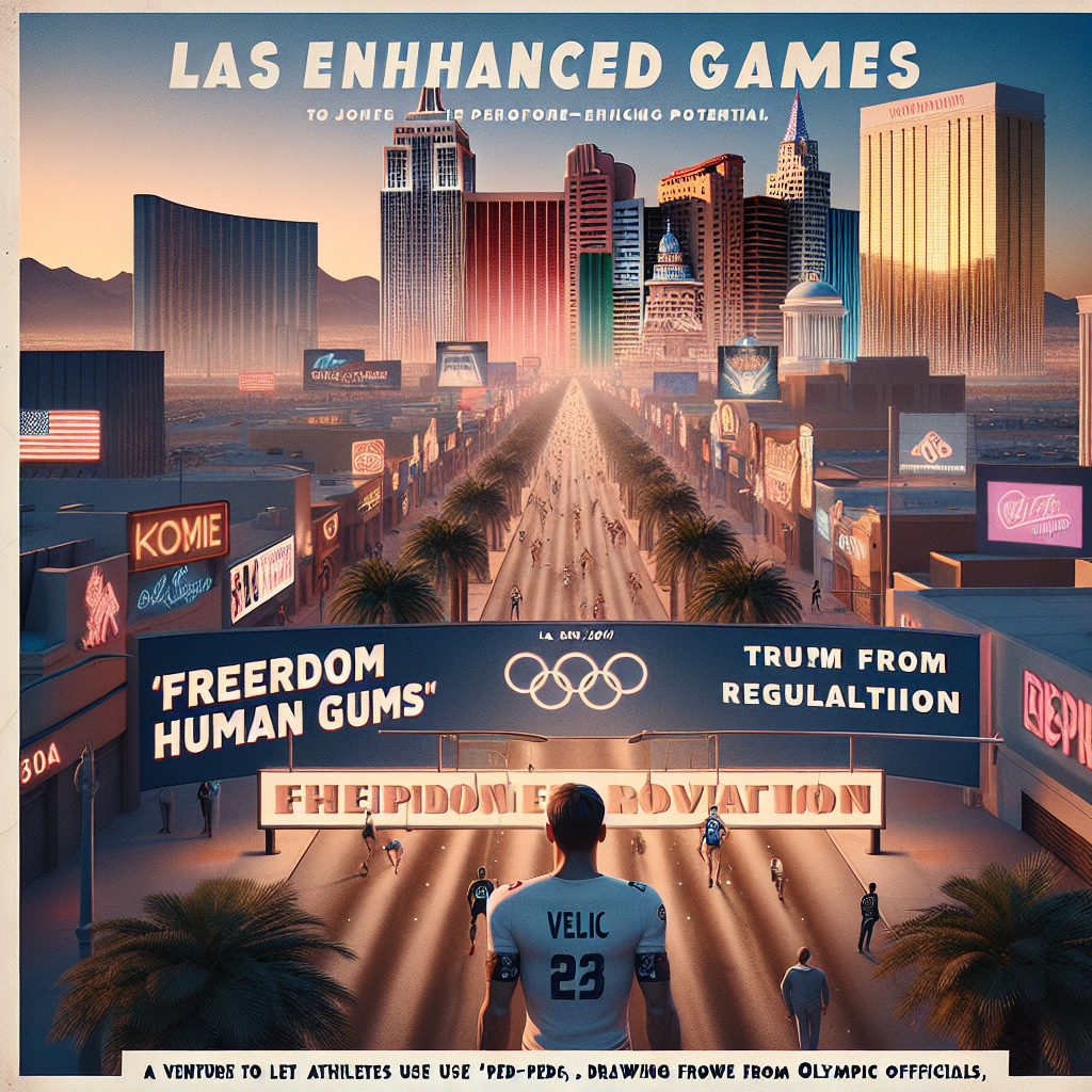 “Enhanced Games” to Let Athletes Use PEDs, Drawing Fire from Olympic Officials