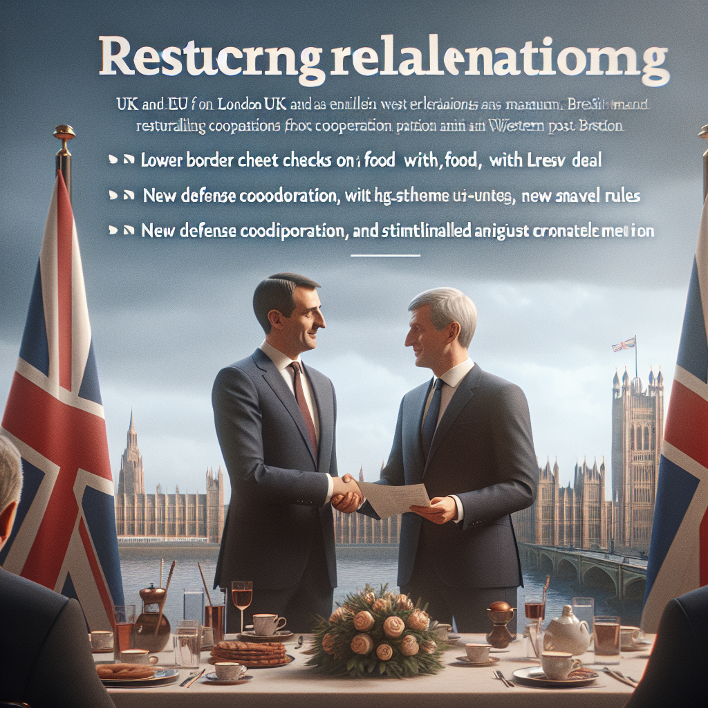 UK and EU Reset Relations with New Trade, Security Deal