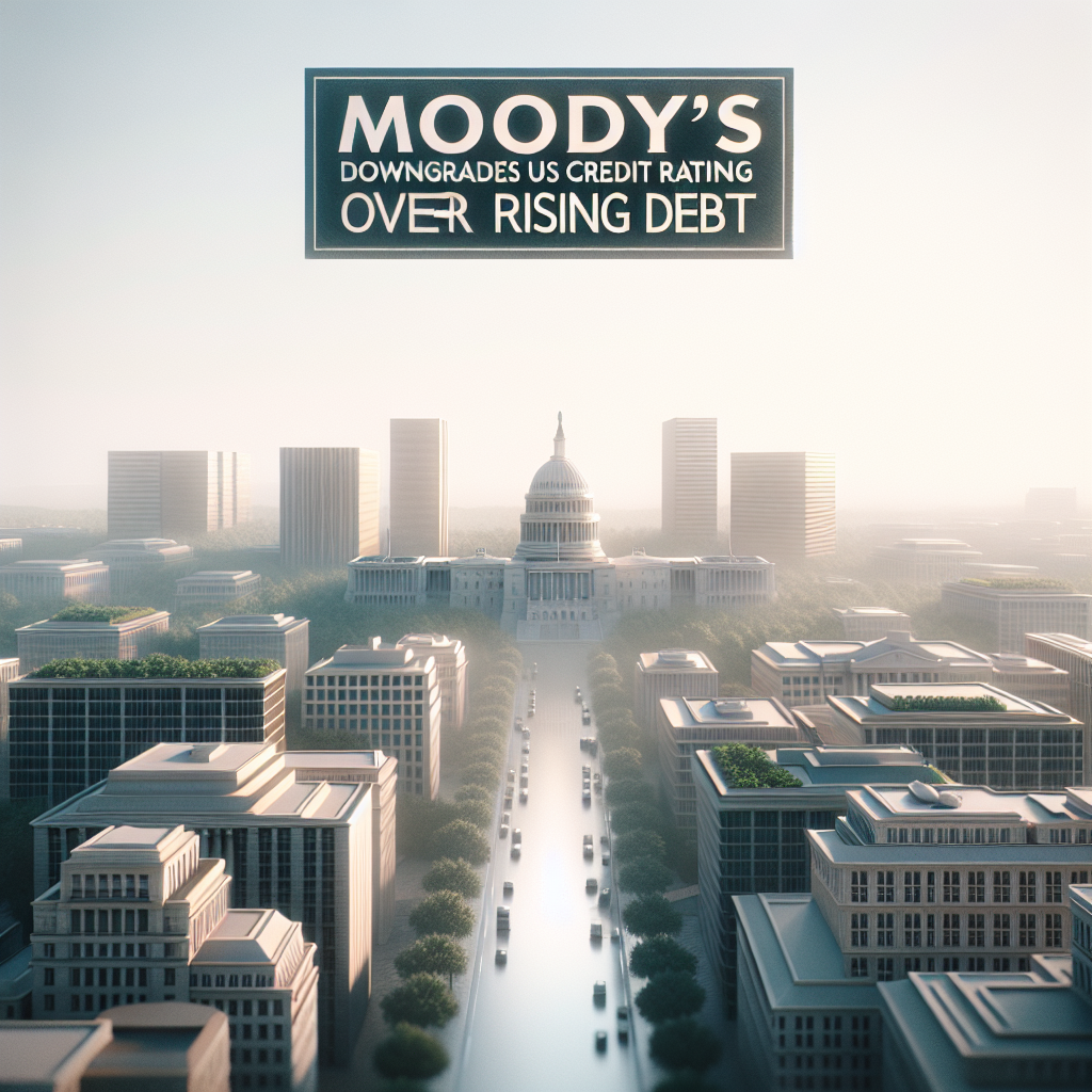 Moody’s Downgrades US Credit Rating Over Rising Debt