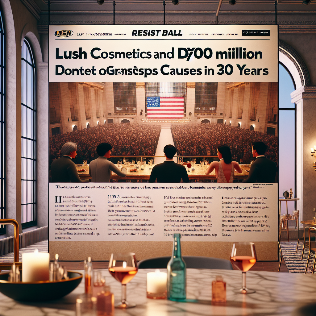 Lush Cosmetics and Dylan Mulvaney Champion Ethical Branding with “Resist Ball”