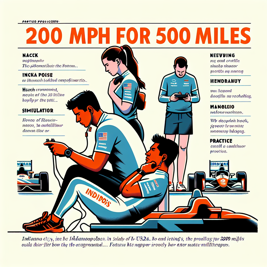 200 mph for 500 miles: How IndyCar drivers prepare for the big race
