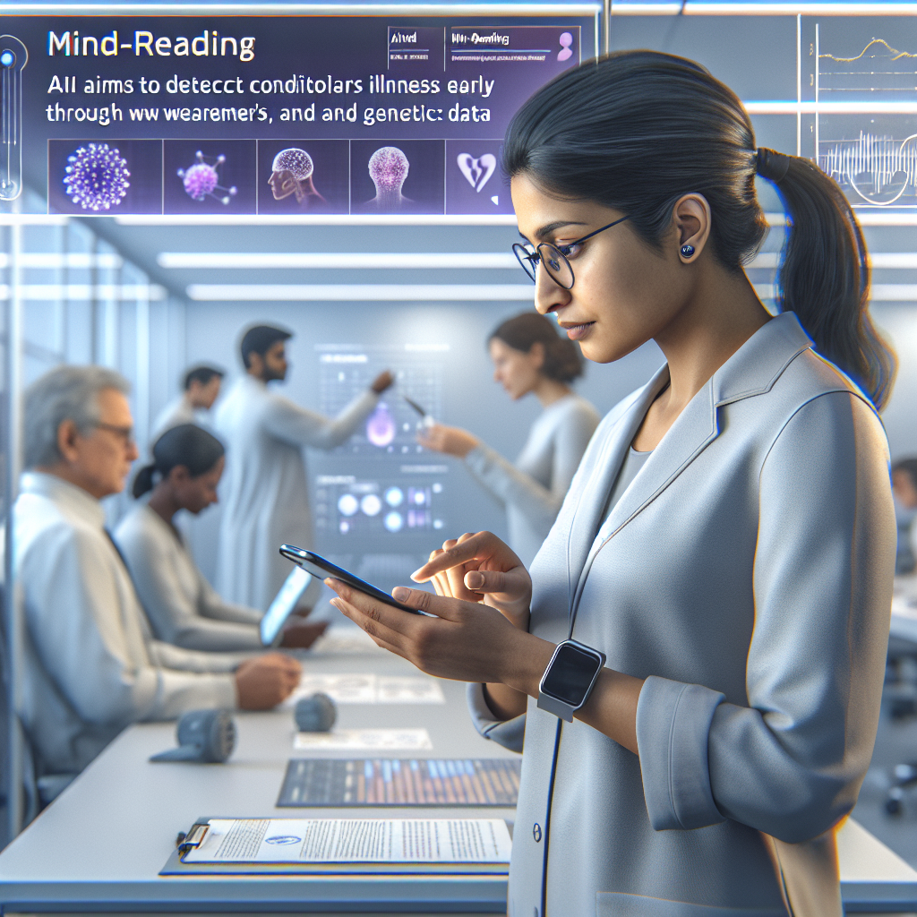 ‘Mind-Reading’ AI Aims to Detect Mental Illness Early Through Wearables and Genetic Data