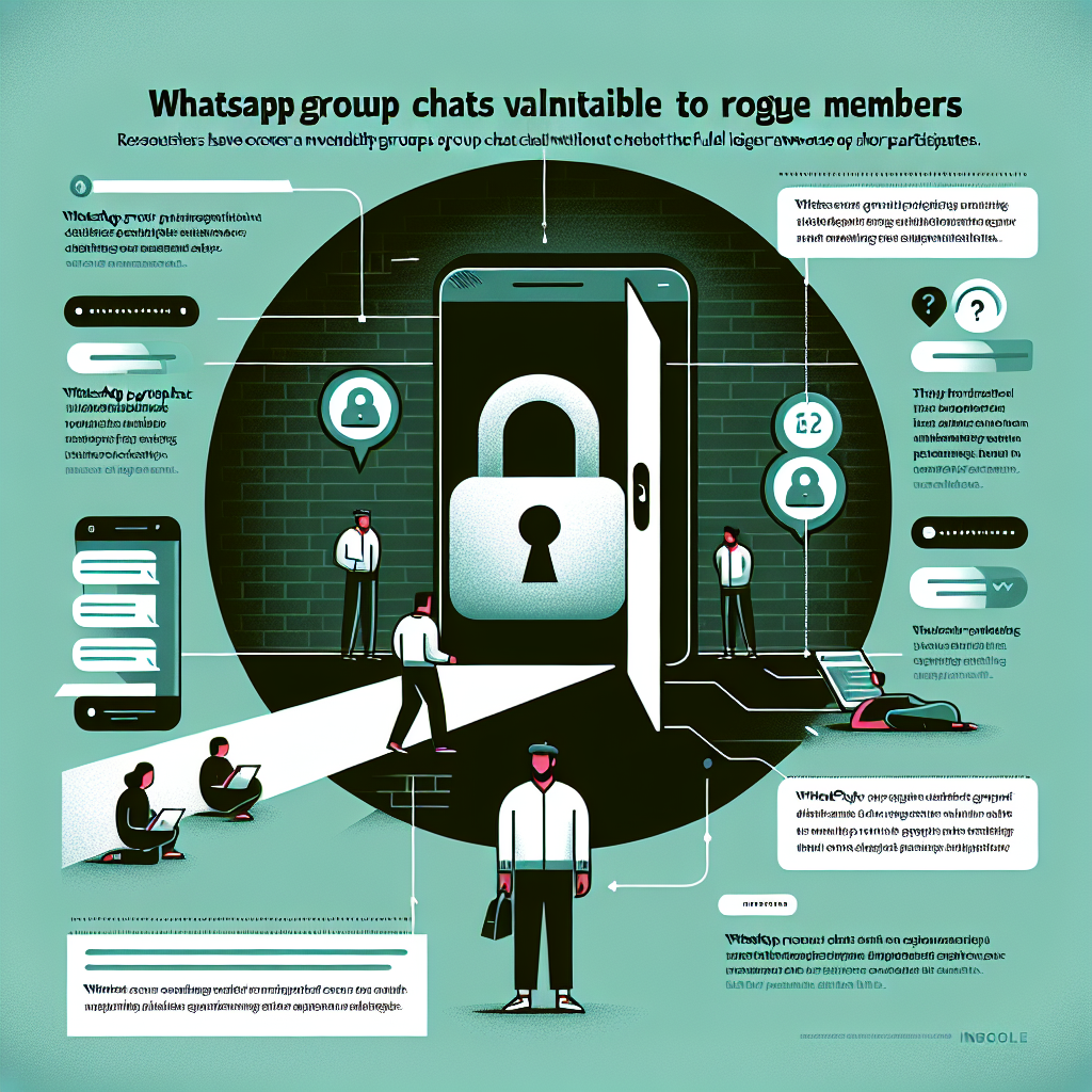 WhatsApp Group Chats Vulnerable to Rogue Members