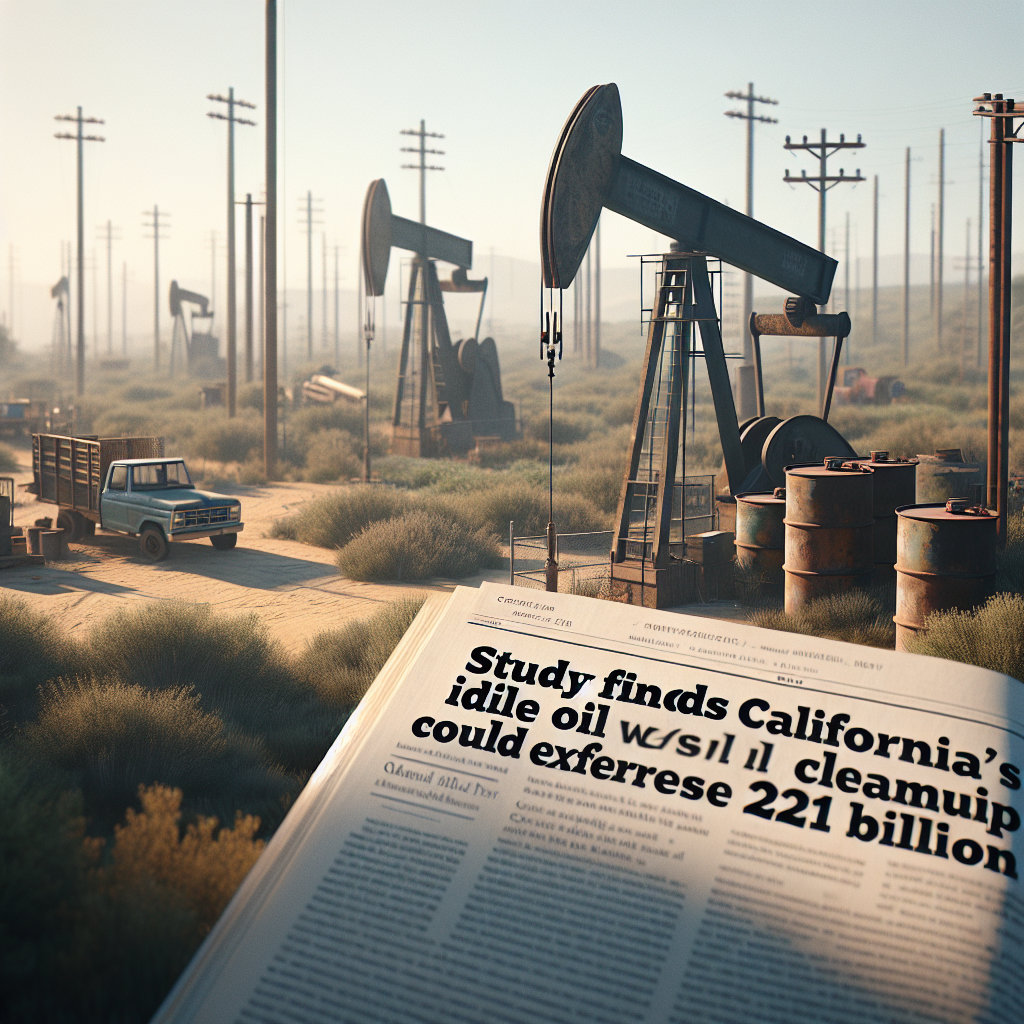Study Finds California’s Idle Oil Wells Cleanup Could Exceed $21 Billion